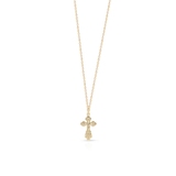 Wisiorek złoty krzyżyk