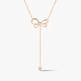 Naszyjnik złoty z cyrkoniami