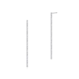 Kolczyki srebrne długie