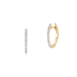 Kolczyki złote z diamentami