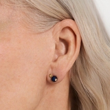 Kolczyki złote Kwiaty Nocy Borówka