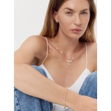 Bransoleta złota z cyrkoniami Ceremonials