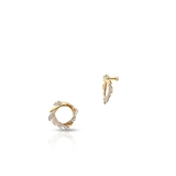 Kolczyki złote z diamentami