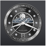 ZEGAREK AVIATOR DOUGLAS MOONFLIGHT DIAMOND EDITION