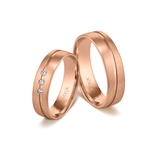 Komplet obrączek złotych BIELLA