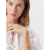 Bransoleta srebrna z bursztynem Miodowa