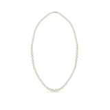 Naszyjnik złoty z pereł