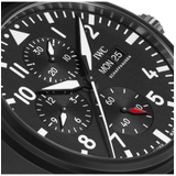 ZEGAREK IWC SCHAFFHAUSEN PILOT'S AUTOMATIC CHRONOGRAPH TOP GUN