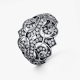 Pierścionek srebrny Royal Star