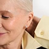 Kolczyki złote z diamentami