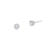 Kolczyki białe złoto z diamentami