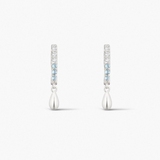 Kolczyki srebrne Balerina