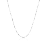 Łańcuszek białe złoto figaro