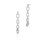 Kolczyki białe złoto z diamentami