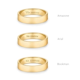 Obrączka złota ROMANA