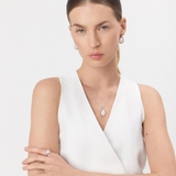 Kolczyki srebrne z cyrkoniami Emblems