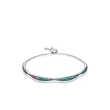 Bransoleta srebrna Preludium Paradise Birds