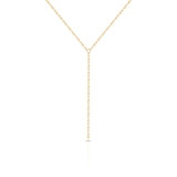 Naszyjnik srebrny pozłacany