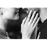 Pierścionek zaręczynowy złoty Królewski