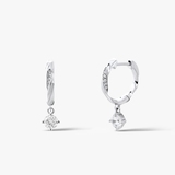 Kolczyki srebrne z cyrkoniami