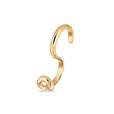 Pierścionek srebrny podwójny