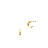 Kolczyki złote półkola