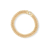 Bransoleta złota pancerka