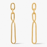 Kolczyki srebrne Freedom Forever