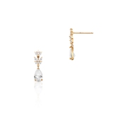 Kolczyki złote z cyrkoniami Ceremonials