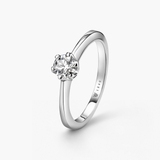 Pierścionek zaręczynowy złoty Jedyny