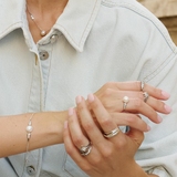 Pierścionek srebrny Royal Star