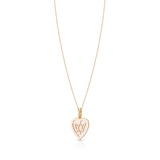 Wisiorek złoty Czułość