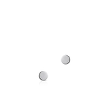 Kolczyki srebrne koła