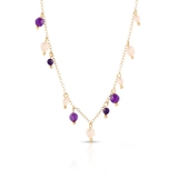 Naszyjnik srebrny pozłacany