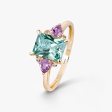 Pierścionek złoty Maria Antonina