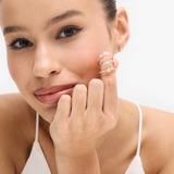 Pierścionek złoty z diamentami