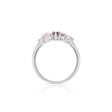 Pierścionek srebrny Mozaika