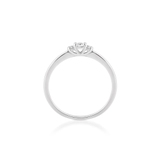 Pierścionek zaręczynowy złoty Wieczny