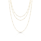 Naszyjnik złoty kaskadowy