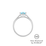 Pierścionek zaręczynowy złoty Doskonały