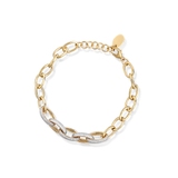 Bransoleta złota z brylantami