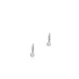 Kolczyki białe złoto z brylantami