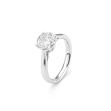 Pierścionek złoty z diamentami