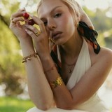 Bransoleta Golden Beads Picky Pica