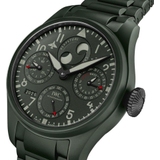 ZEGAREK IWC SCHAFFHAUSEN BIG PILOT'S PERPETUAL CALENDAR TOP GUN WOODLAND