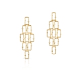 Kolczyki długie srebrne Longplay