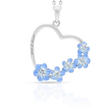 Wisiorek srebrny Kwiaty Nocy