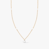 Naszyjnik złoty z sercem