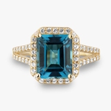 Pierścionek złoty Diva