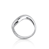 Pierścionek srebrny basic